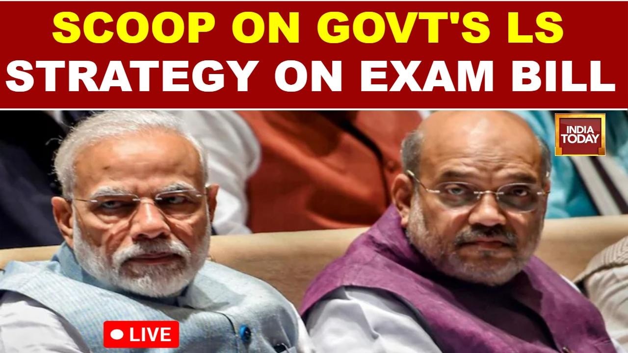 LIVE: Anti-Paper Leak Bill In Parliament | Inside Modi Govt's Strategy On Exam Reform Bill | Watch