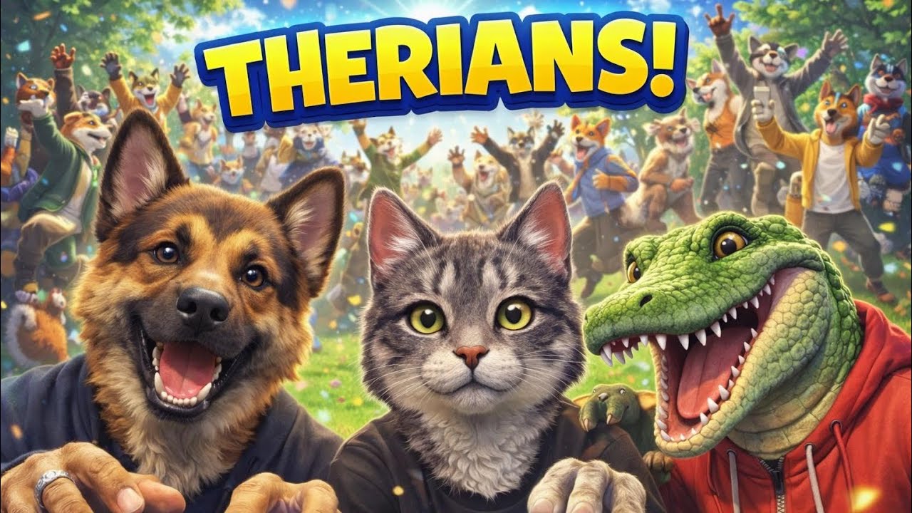 LA REVOLUCIÓN DE LOS THERIANS 🦊🐹🦁🐸🐵🐮🐺🐗🐝🐙🦀🦐🐊🦧🐶🐯🐻🐷🐴🦉🦅🦆🐌🦋🐜🐛🐢🐳🦧🦬🐈🐓🐏🐑🦨🦥🐁🐿️🦦🦔🦤