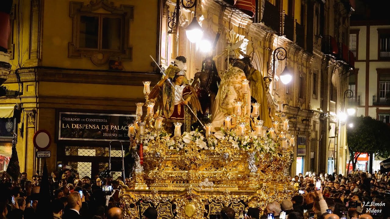 (4K LA TRINIDAD en la Cuesta del Rosario 2024 |Semana Santa Sevilla  #ssantasevilla24