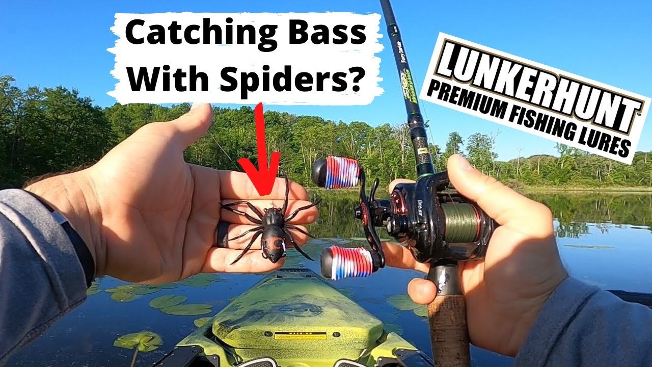 Басс ОБОЖАЕТ Lunkerhunt Phantom Spider!