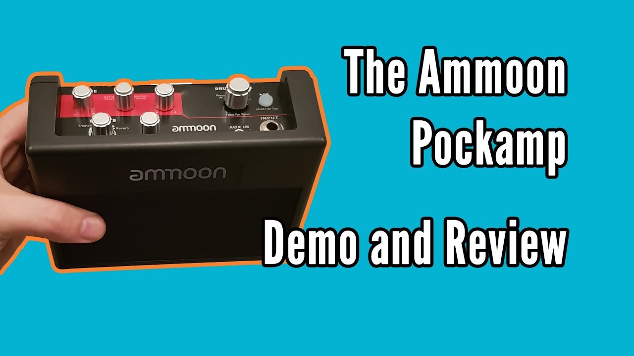 Ammoon PockAmp Demo and Review