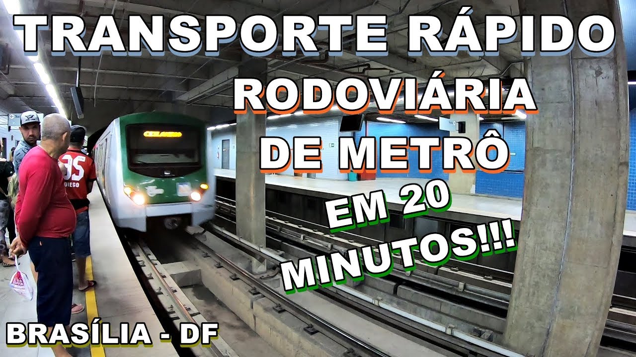 Como chegar na Rodoviária de Brasília de Metrô?
