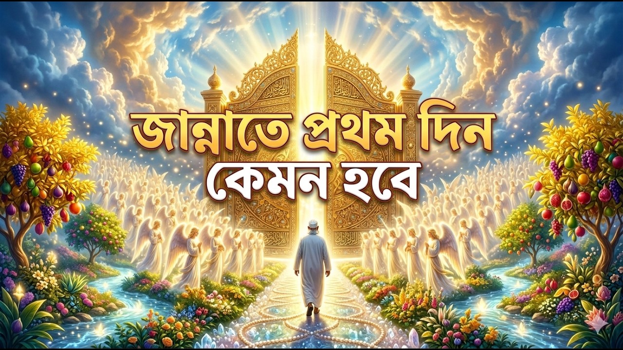 মৃত্যুর পর যখন প্রথম জান্নাতে প্রবেশ করবেন | কেমন হবে সেই মুহূর্ত? #islamicfollowup