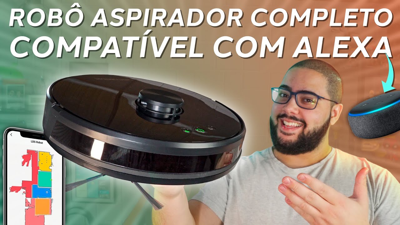 Aspirador ROBÔ Completo! Compatível com Alexa e Acessível! Quase Excelente! Liectroux XR500
