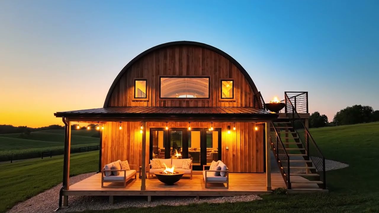 Why Architects Choose Quonset Hut Barndominiums ! Home Structure - In 4k Videos
