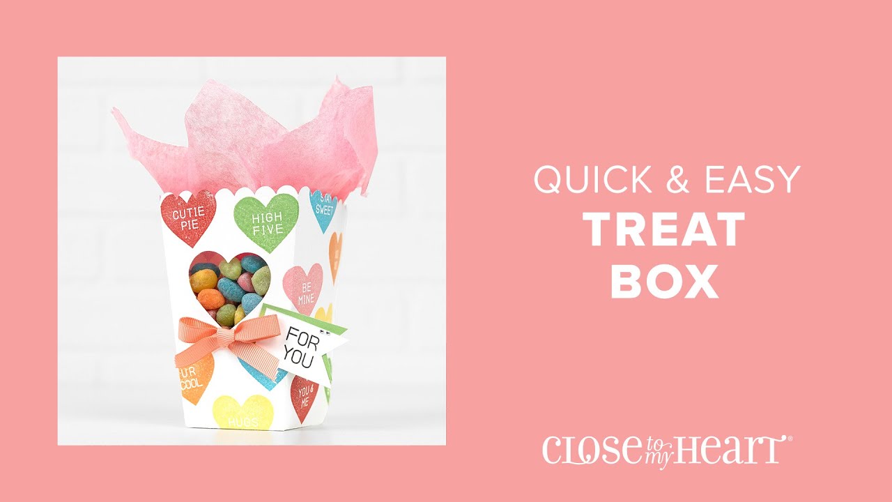 Easy Handmade Valentine's Day Treat Box