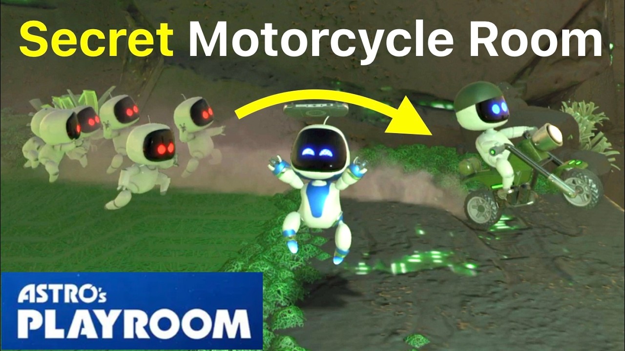Astro's Playroom: Secret Motorcycle Room