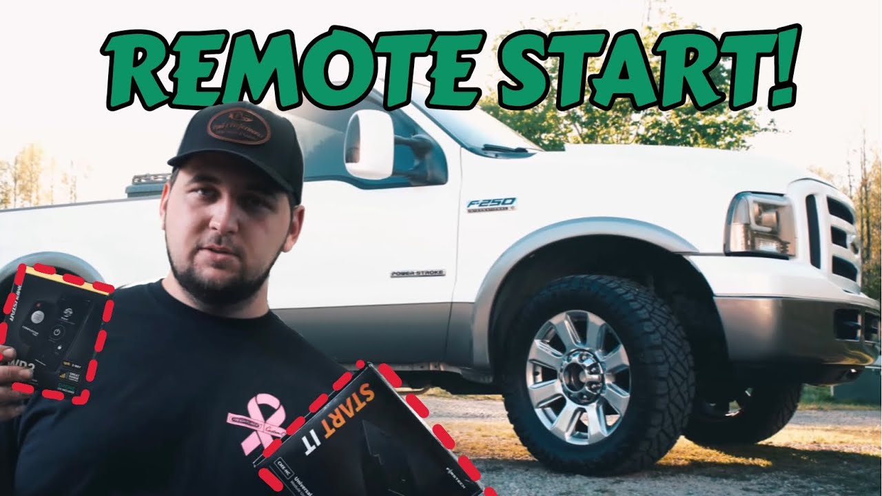 Installing Remote Start on My 2004 F-250!