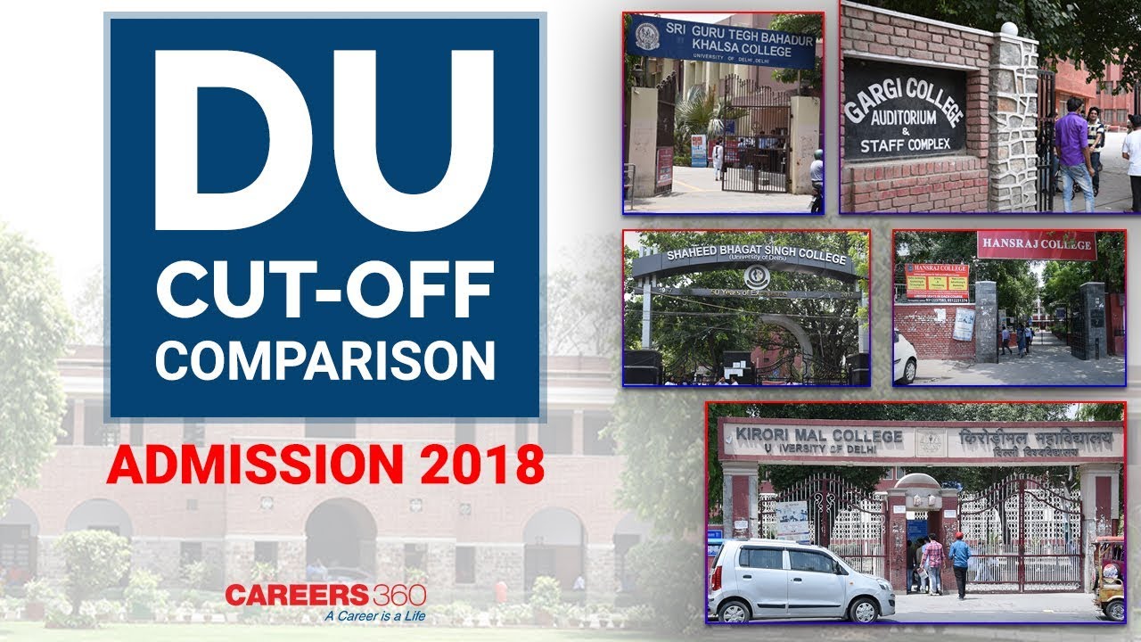 DU Cut off 2018 | DU Admissions | College and Course-Wise Cutoff 2018