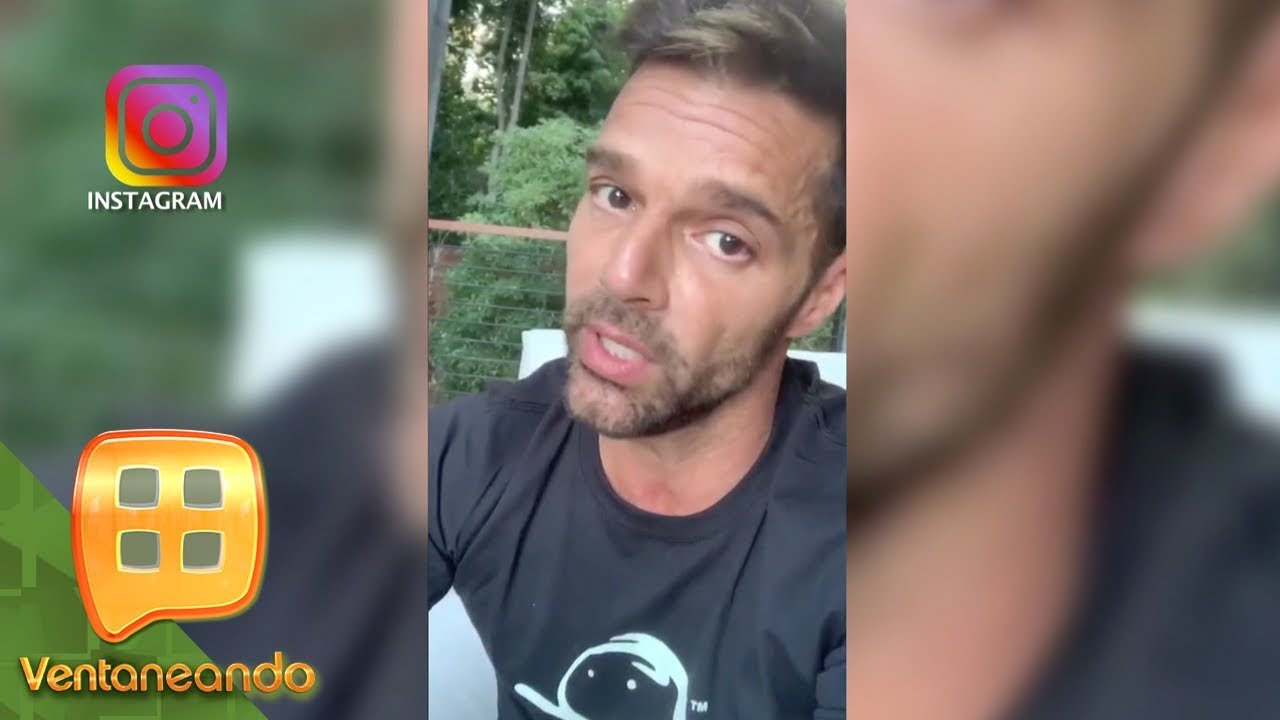 ¡ENOJADO Y FRUSTRADO! Ricky Martin encabezó marcha en Puerto Rico contra el Gobernador Rosselló.