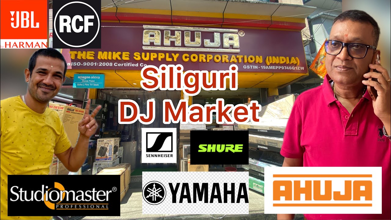 DJ MARKET IN SILIGURI WEST BENGAL AHUJA STUDIO MASTER JBL RCF YAMAHA. The Mike Supply Corporation