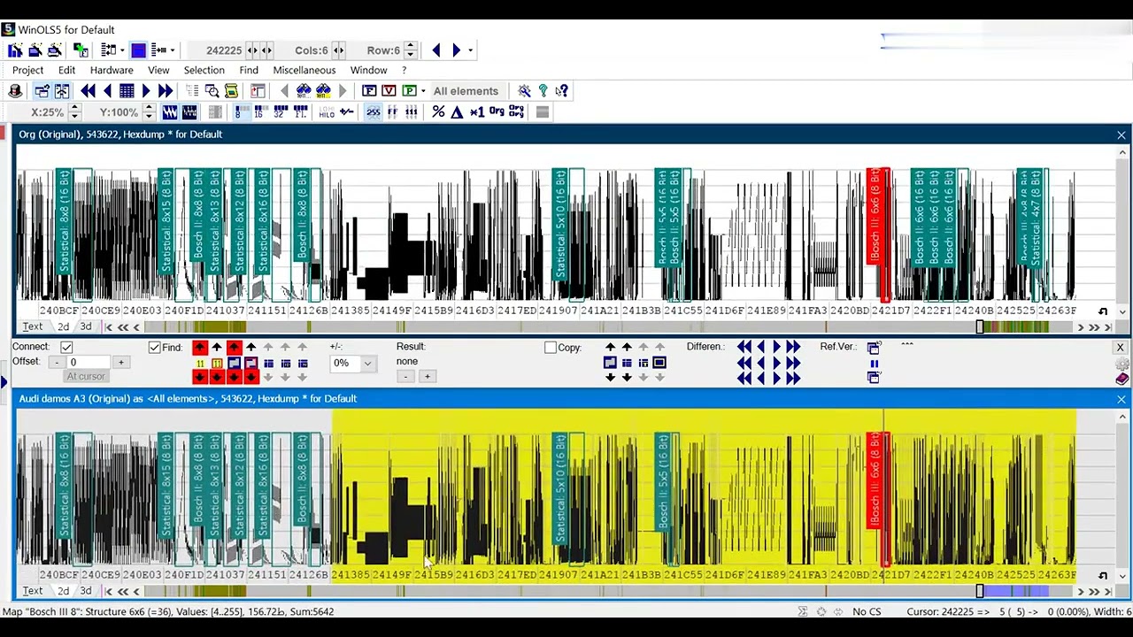 How to use DAMOS file in WinOLS