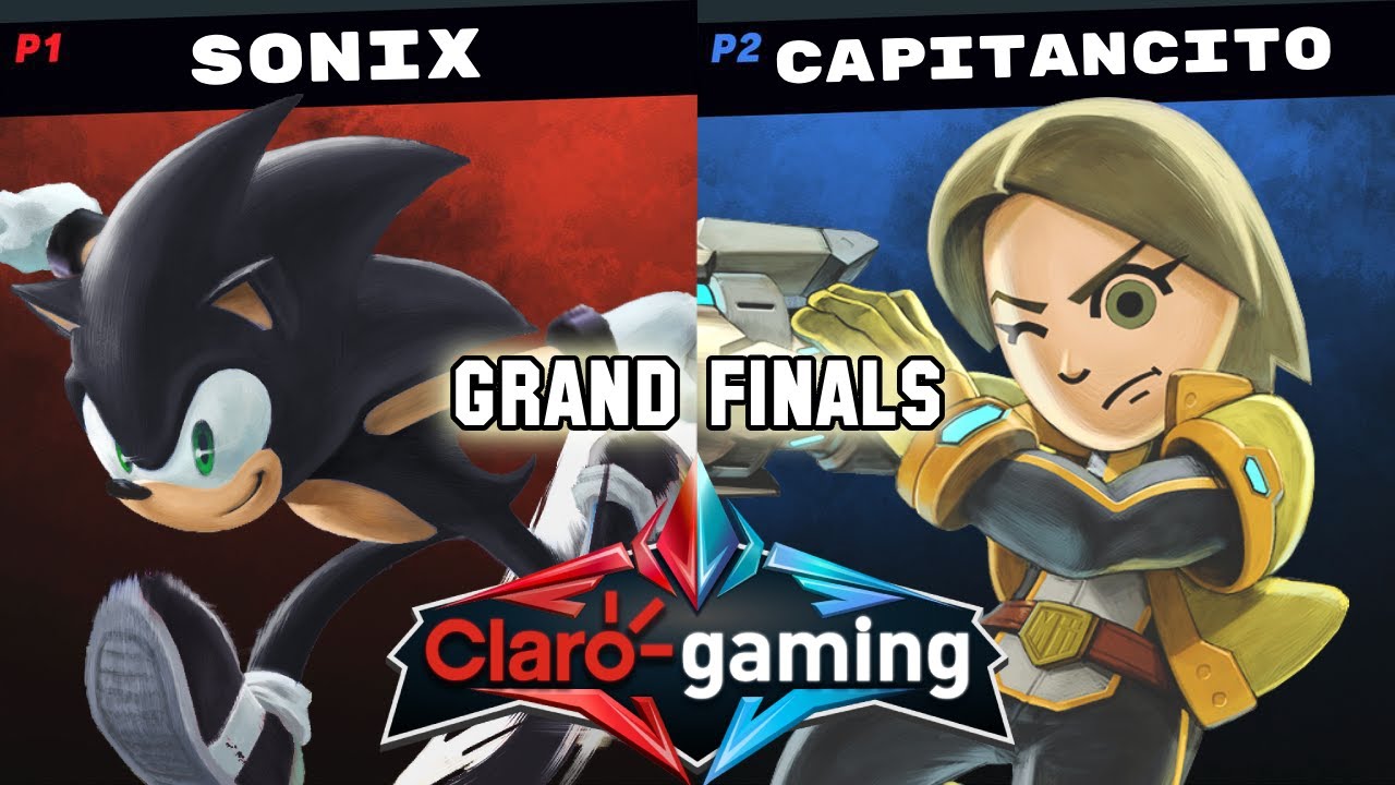 Claro Gaming 2023 GRAND FINALS - Sonix (Sonic) vs Capitancito (Mii Gunner) - Smash Ultimate - SSBU