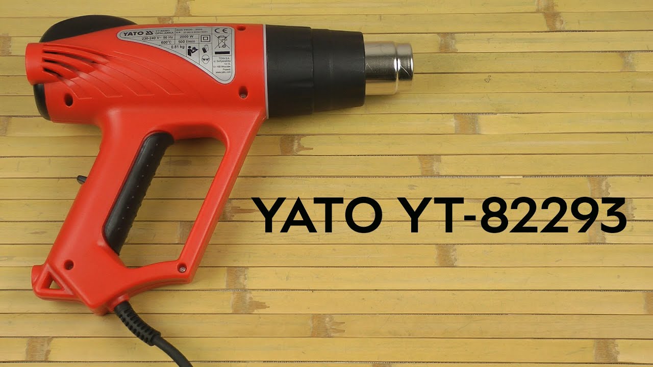 Розпаковка YATO YT-82293
