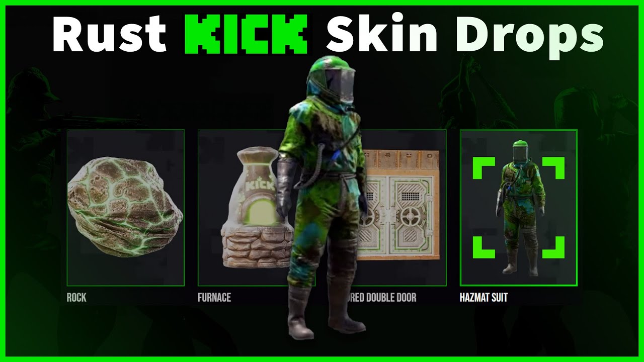 Rust Kick Drops - Green Hazmat