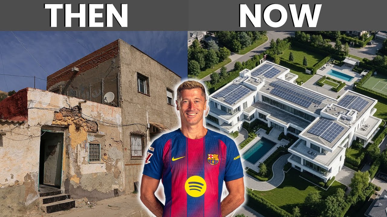 Barcelona Players&rsquo; Homes THEN vs NOW &ndash; You Won&rsquo;t Believe Lewandowski&rsquo;s House