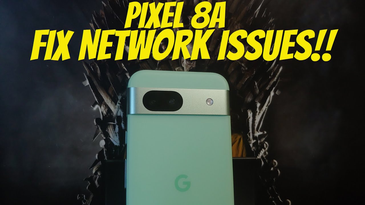 Google Pixel 8a : How to Fix Network Issues; Exclamation Mark, Random Disconnects Etc!