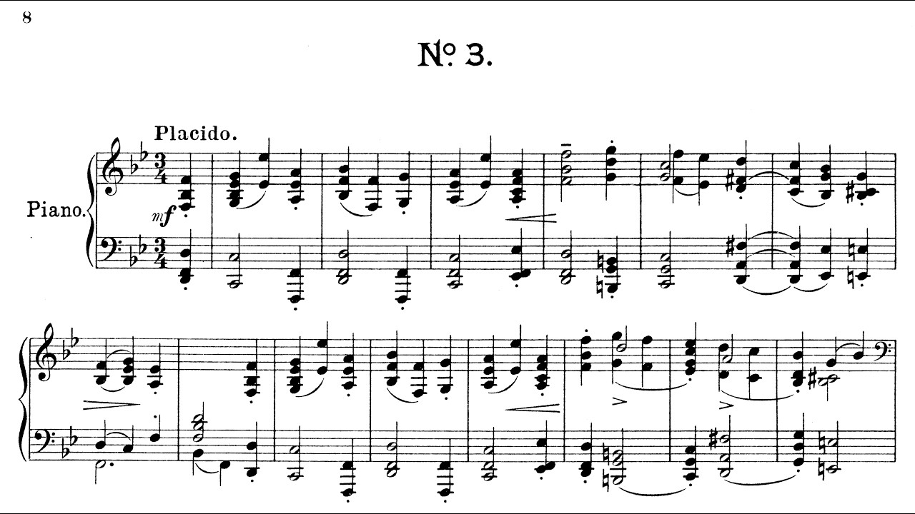 Emil Kronke | Humoreske, Op.82/3
