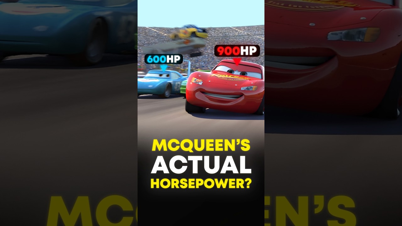 What's Lightning McQueen Actual Horsepower?