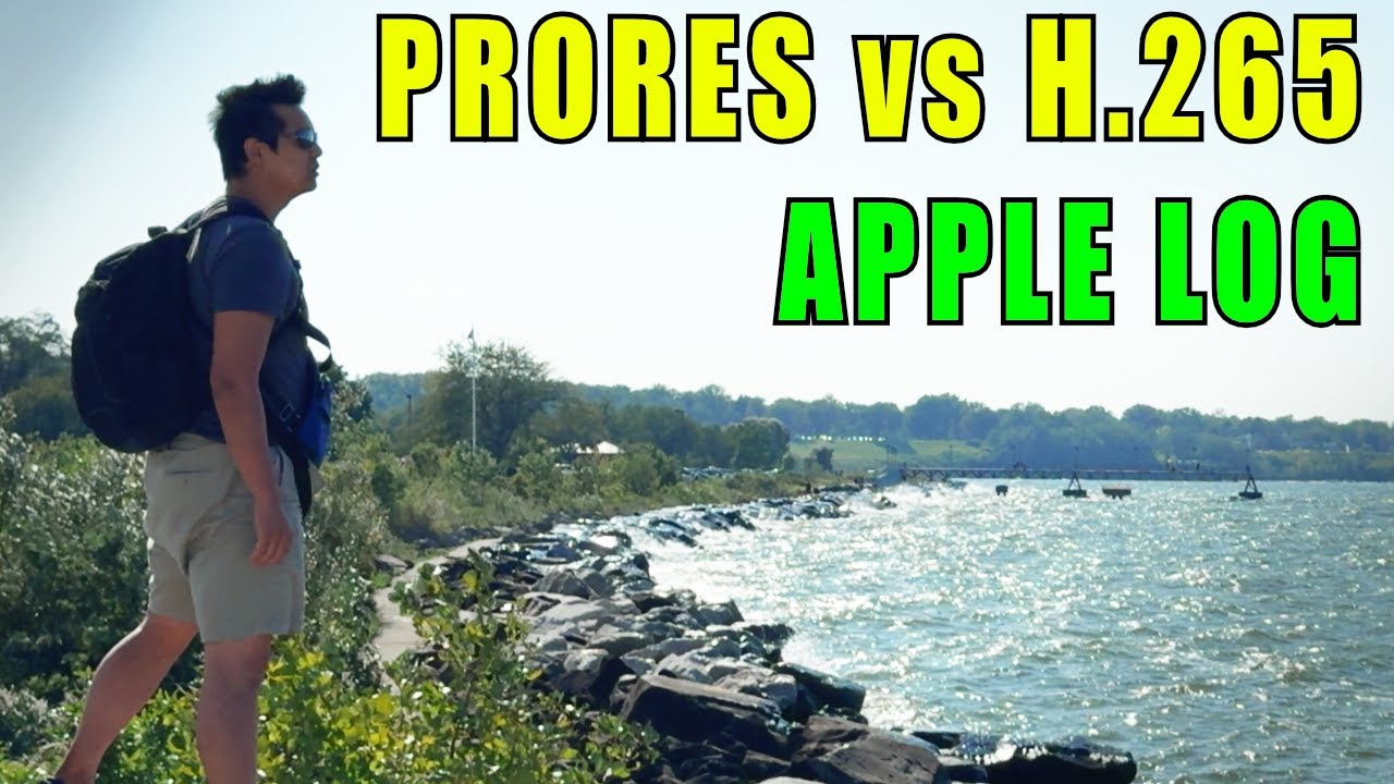 Apple LOG h.265 против ProRes 422 HQ | Приложение Blackmagic Camera на iPhone 15 Pro Max