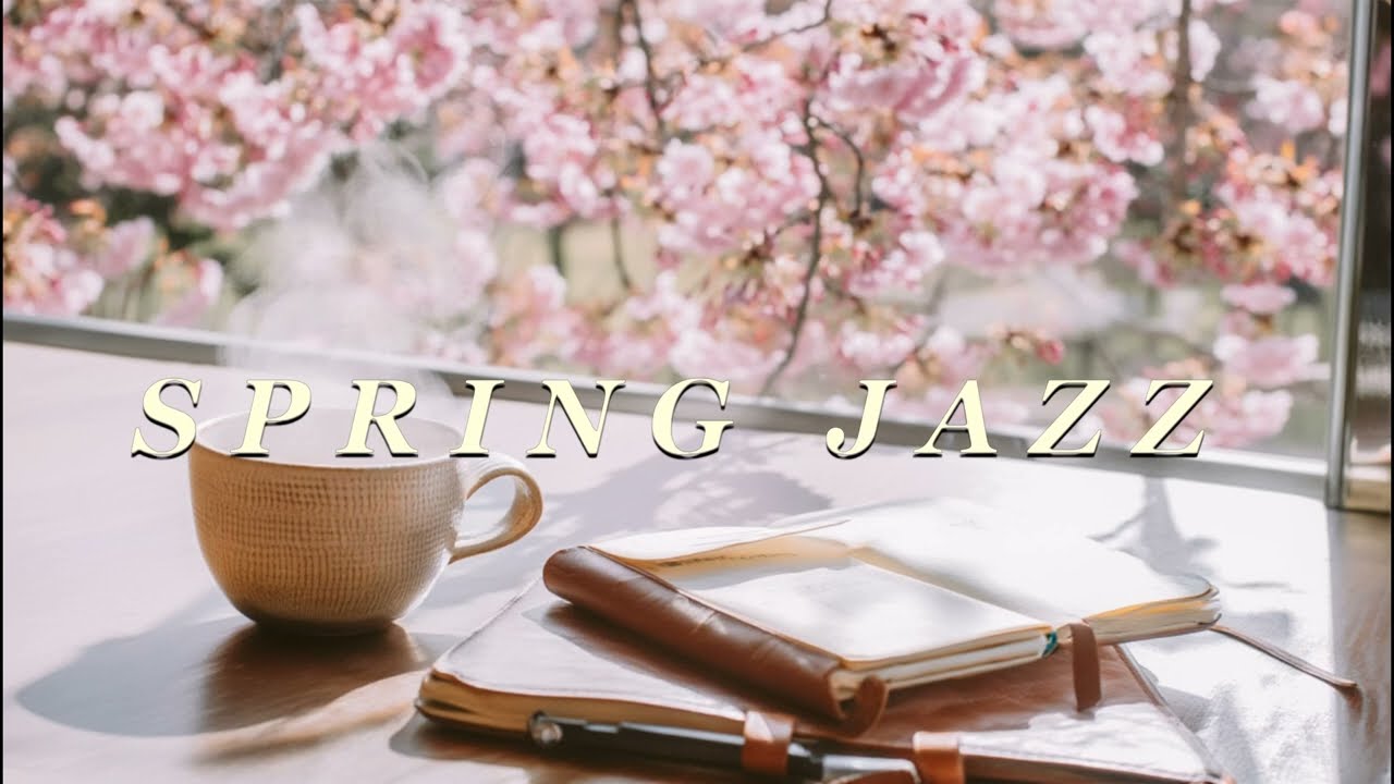 Spring Jazz Cafe ☕ Soft & Warm Background Music for Study & Relax