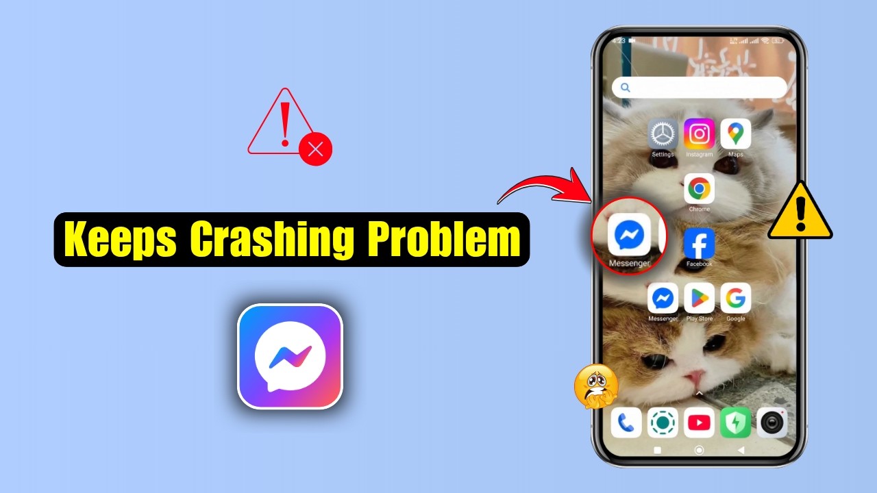 How to Fix Messenger Keeps Crashing Problem | Stop Facebook Messenger from Crashing