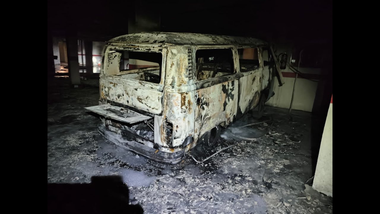 INCENDIO EN GARAJE. BOMBEROS CORDOBA
