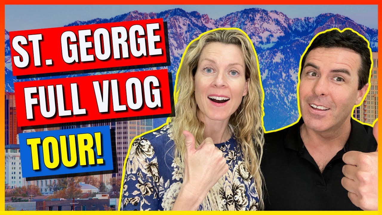 Full Vlog Tour Of Entire St George Region - St George Utah!