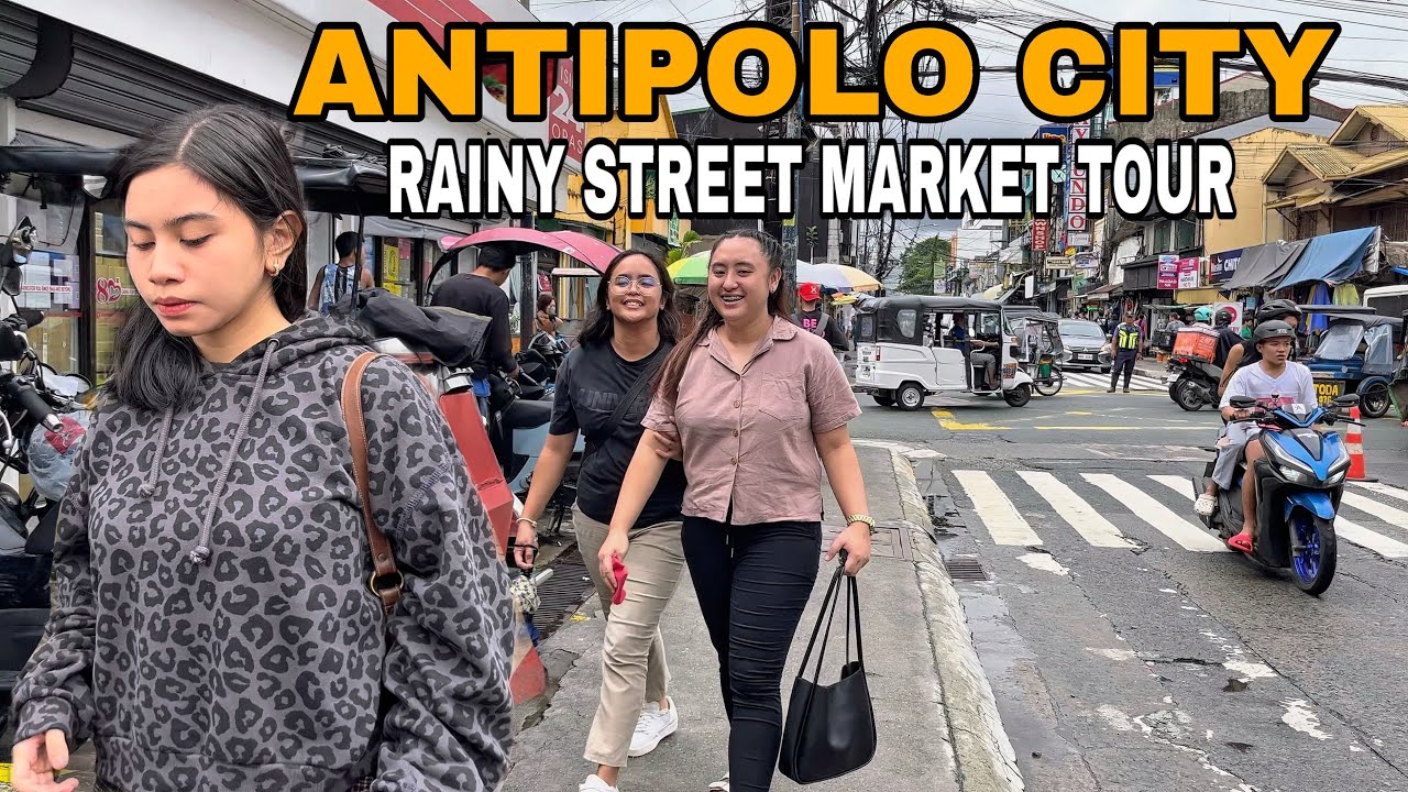  STEP INTO ANTIPOLO'S VIBRANT MARKET |  A SELF GUIDED WALKING TOUR  PHILIPPINES🇵🇭