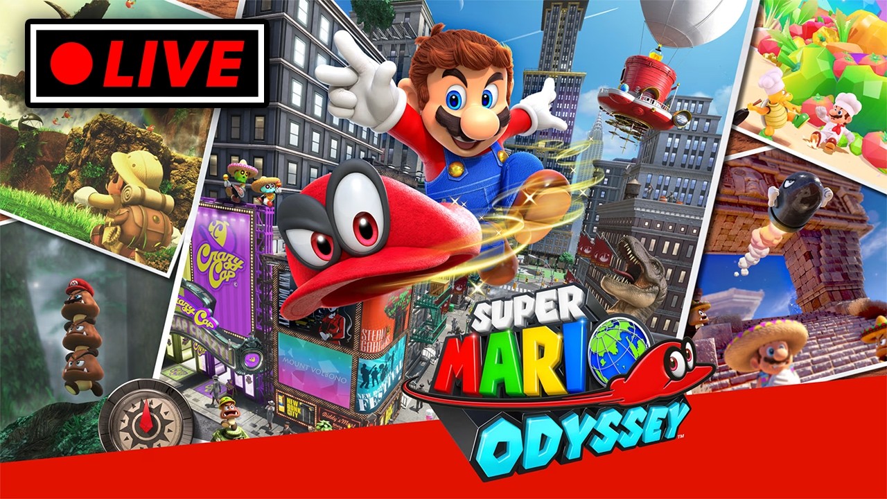 [ LIVE🔴] 🌙🍄FIRST PLAYTHROUGH DAY 1🍄🌙 | Super Mario Odyssey (Switch 2)
