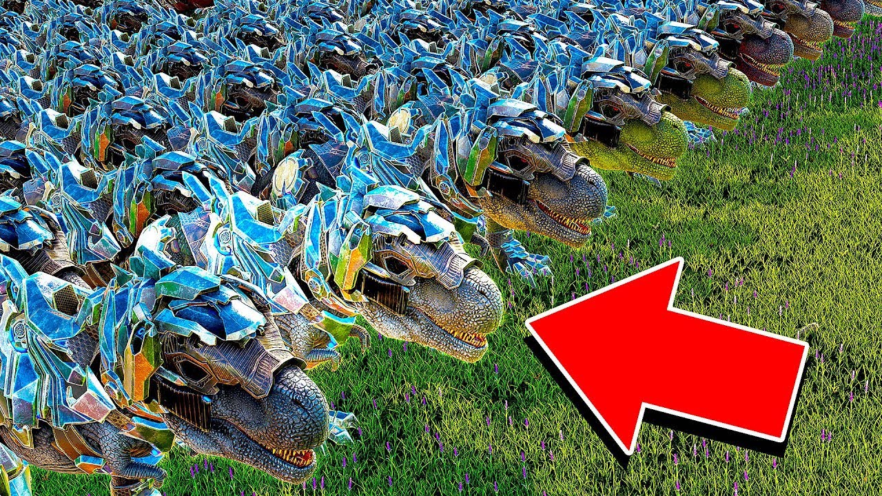 Ark: Survival Evolved - MOST INTENSE TEK RAID IN ARK! INSANE LOOT!