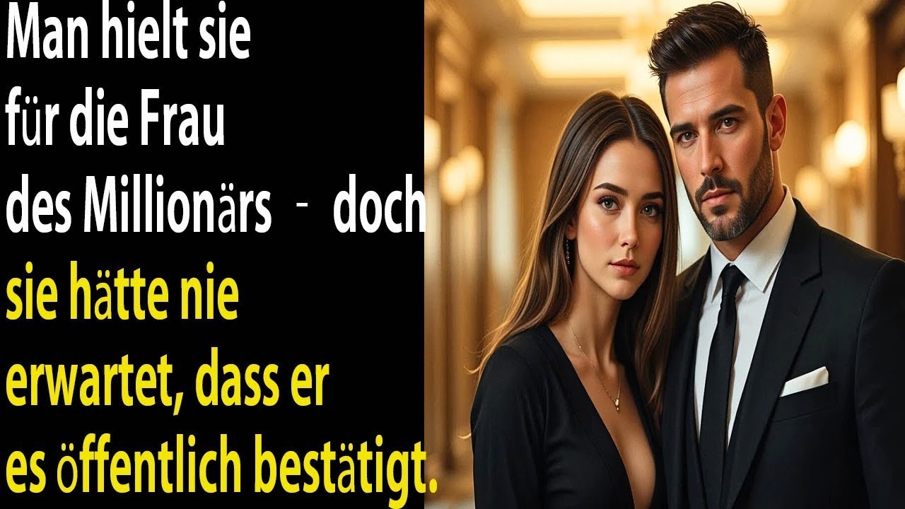 Man hielt sie für seine Frau – und der Millionär bestätigte es in einem unerwarteten Moment.