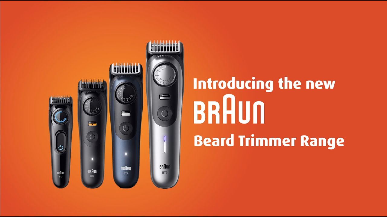 Introducing the Braun Beard Trimmer Range