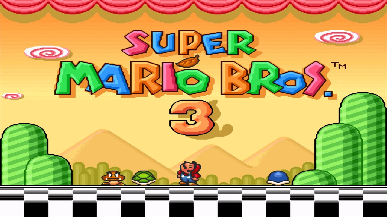 Super Mario All-Stars - Super Mario Bros 3 [SNES] World 8: Dark Land