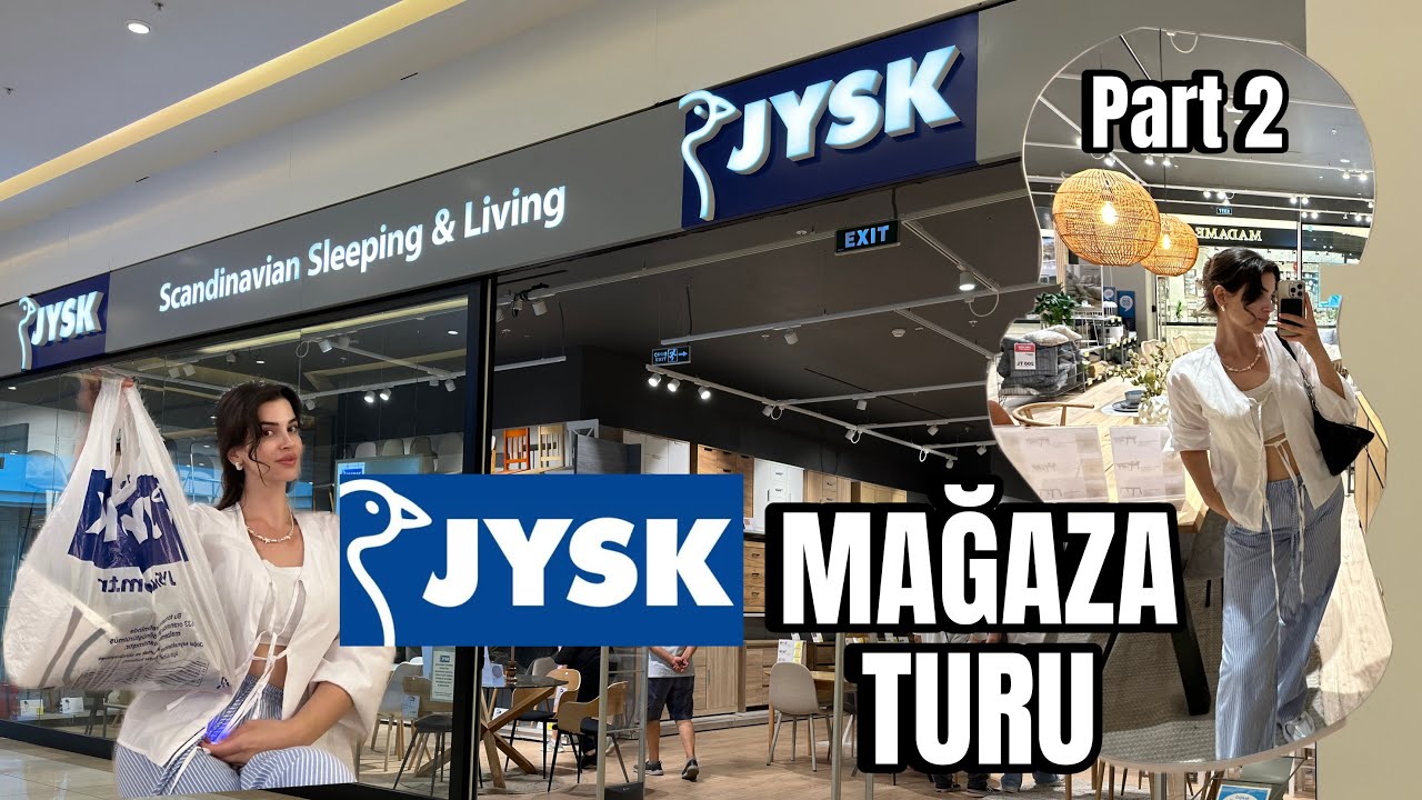 JYSK MAĞAZA TURU|2  NELER ALDIM ?