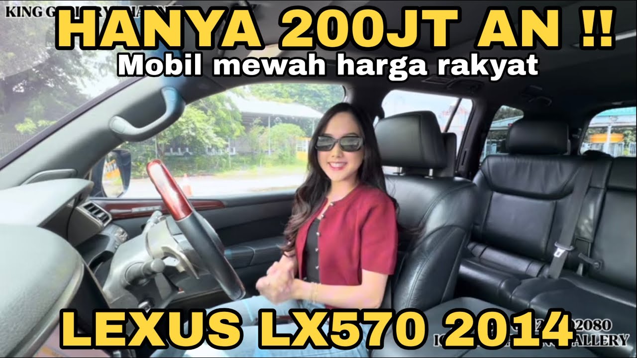 LEXUS LX570 2014 HITAM HANYA 200JT AN !! PROMO AKHIR TAHUN!! READY DI KING GALLERY ! 