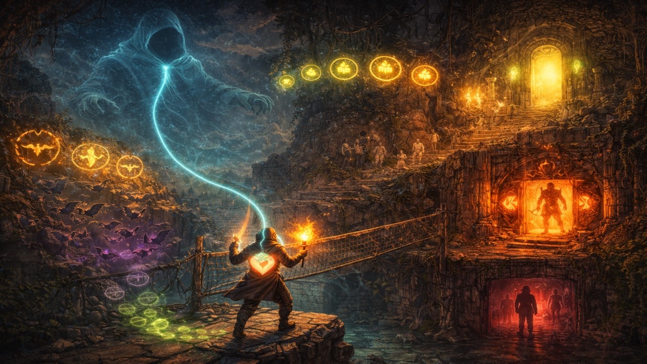 🗡️ Explore the Grotto - Mastered | WASM-4