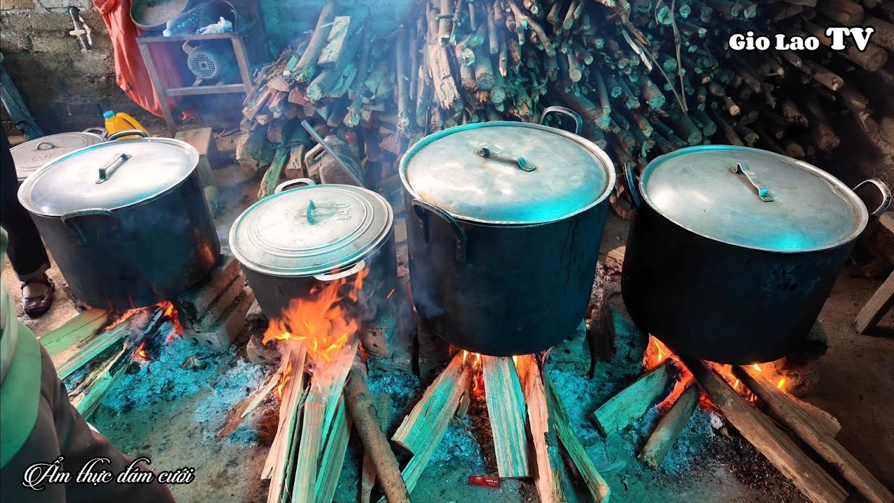 Ẩm Thực Rất Nhiều Món Trong Đám Cưới Người Đồng Bào Dân Tộc Thổ Ở Nghệ An !