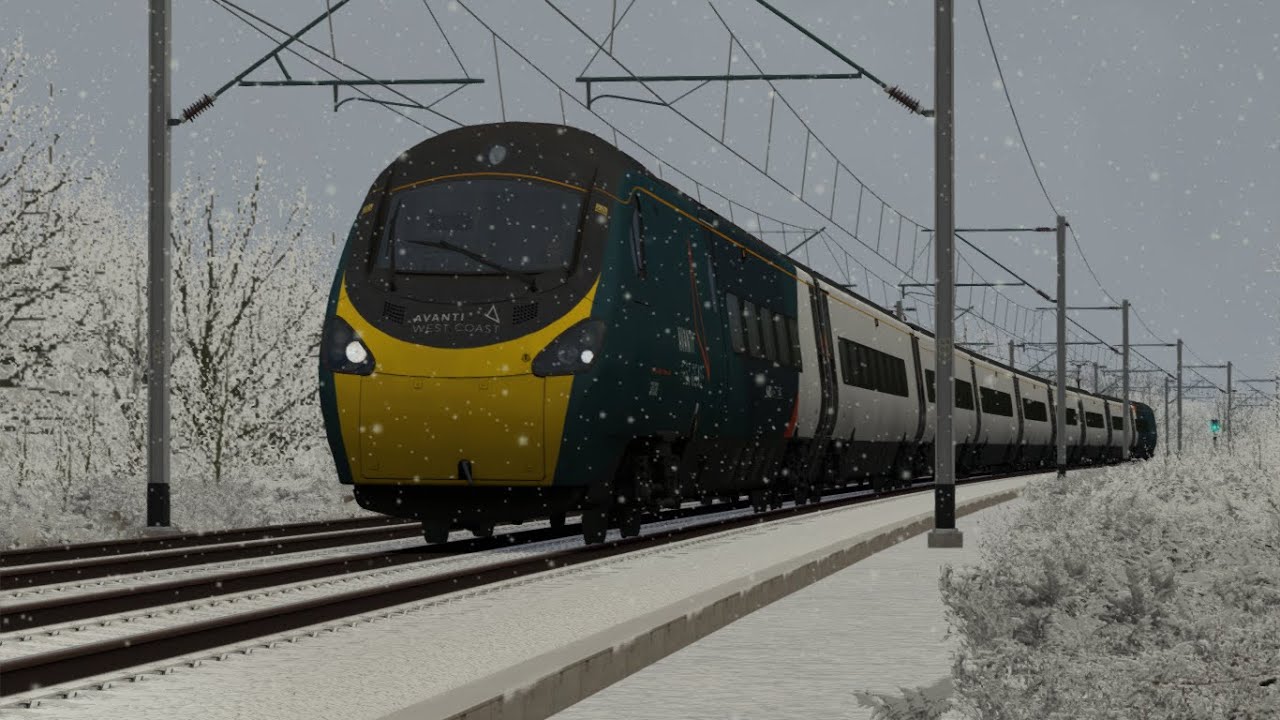 Train Simulator | DTG Class 390 (AP SP) | 9S60 10:21 London Euston - Edinburgh