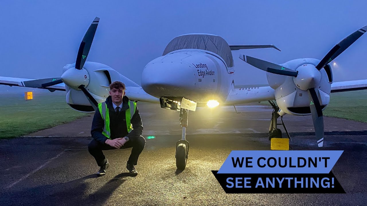 WE TOOK OFF IN THE WORST WEATHER CONDITIONS | IFR OXFORD TO SHOREHAM