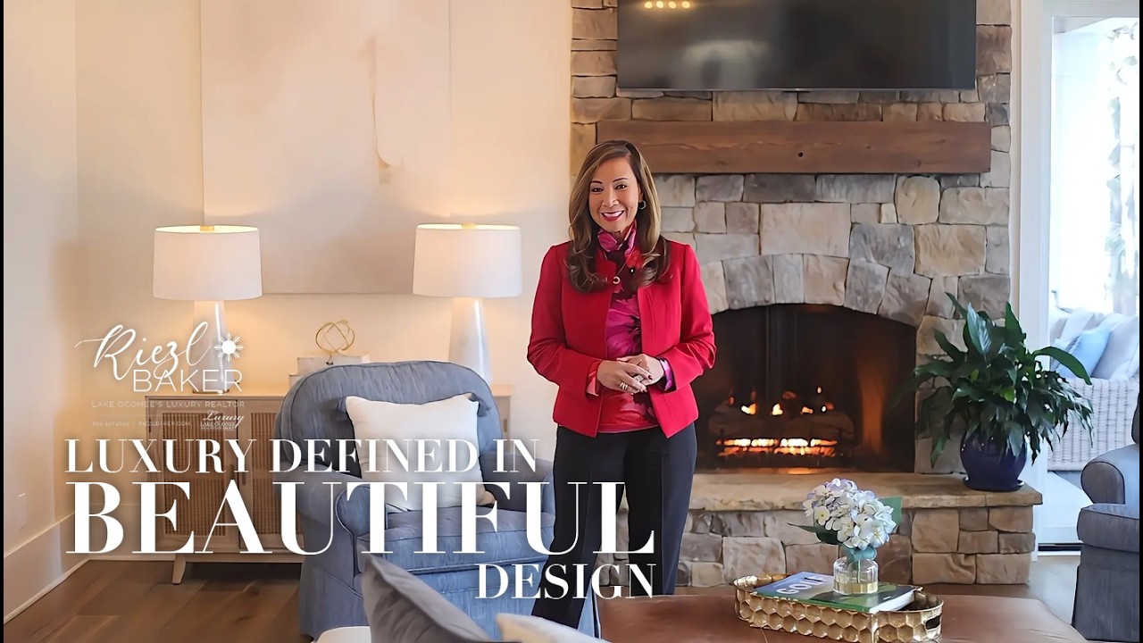 Riezl Baker Presents Luxury Fairway Golf Home at Reynolds Lake Oconee