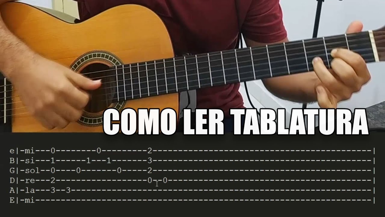Tablatura no Violão - Aprenda na Prática