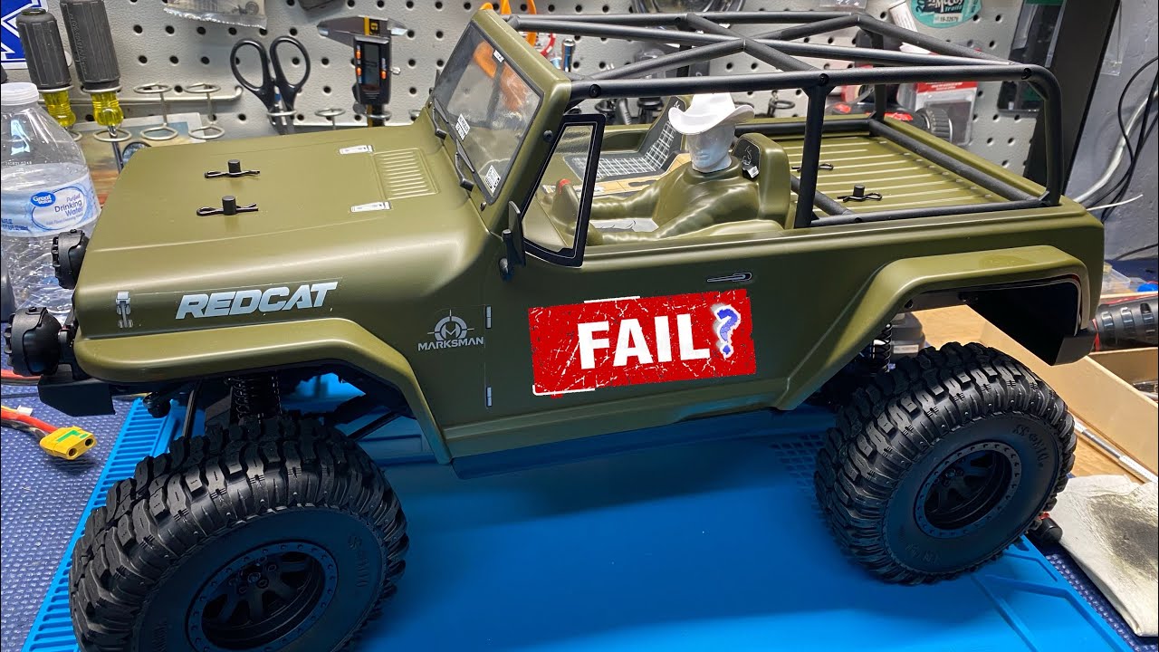 Redcat Marksman pre-run thoughts! HUGE Disappointment?