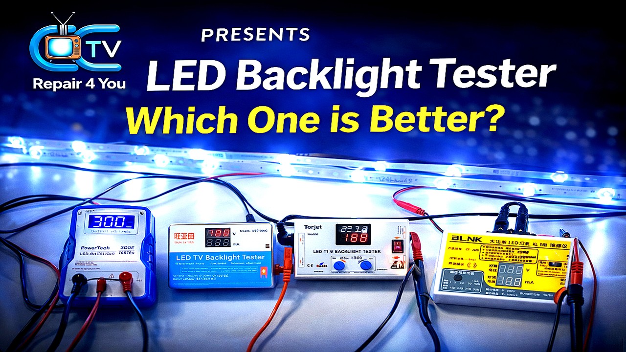 LED Backlight Tester Comparison - Which One is Better ?  LED Tester Vergleich Welcher ist der Beste?
