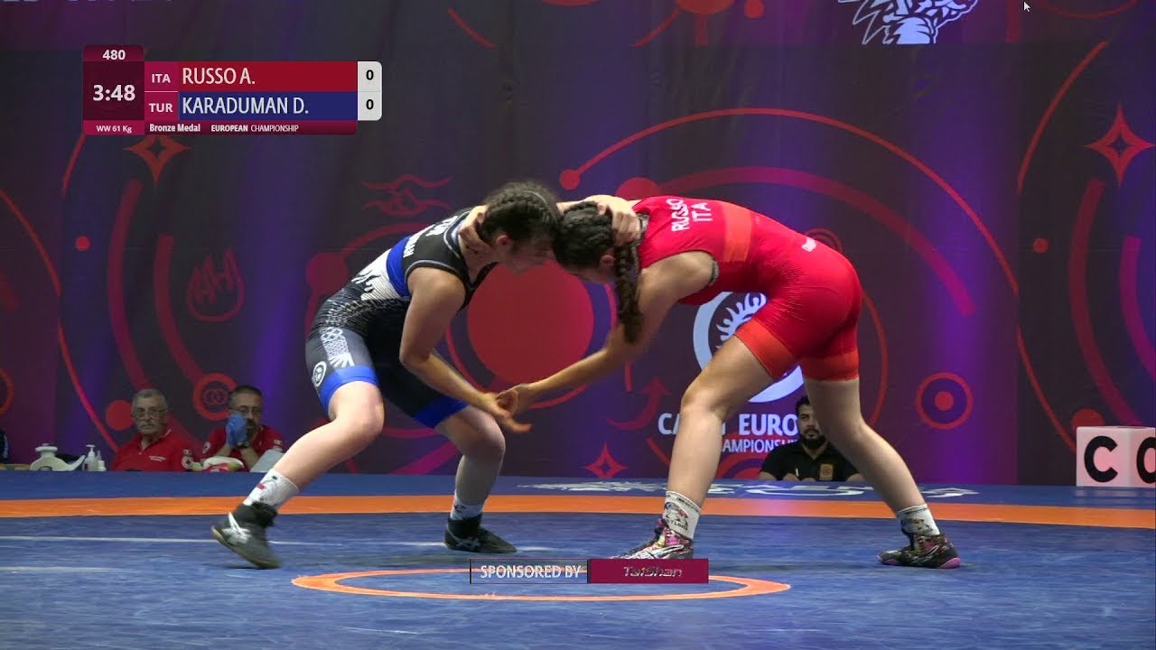 BRONZE WW - 61 kg: A. RUSSO (ITA) v. D. KARADUMAN (TUR)