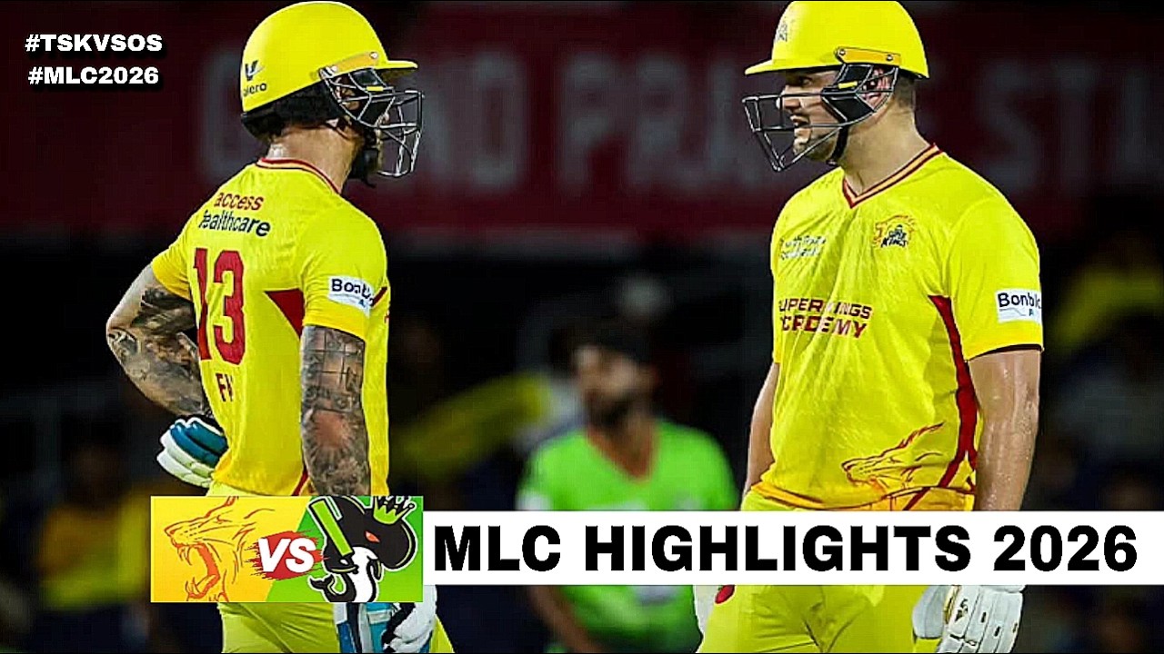 Major League Cricket 2026 Highlights | Texas Super Kings Vs Seattle Orcas Highlights 2026 | MLC 2026