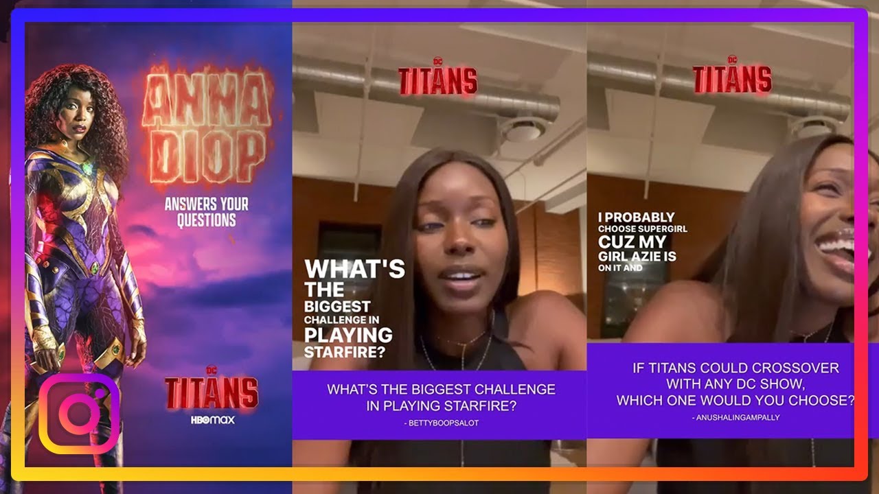Starfire AMA by Anna Diop