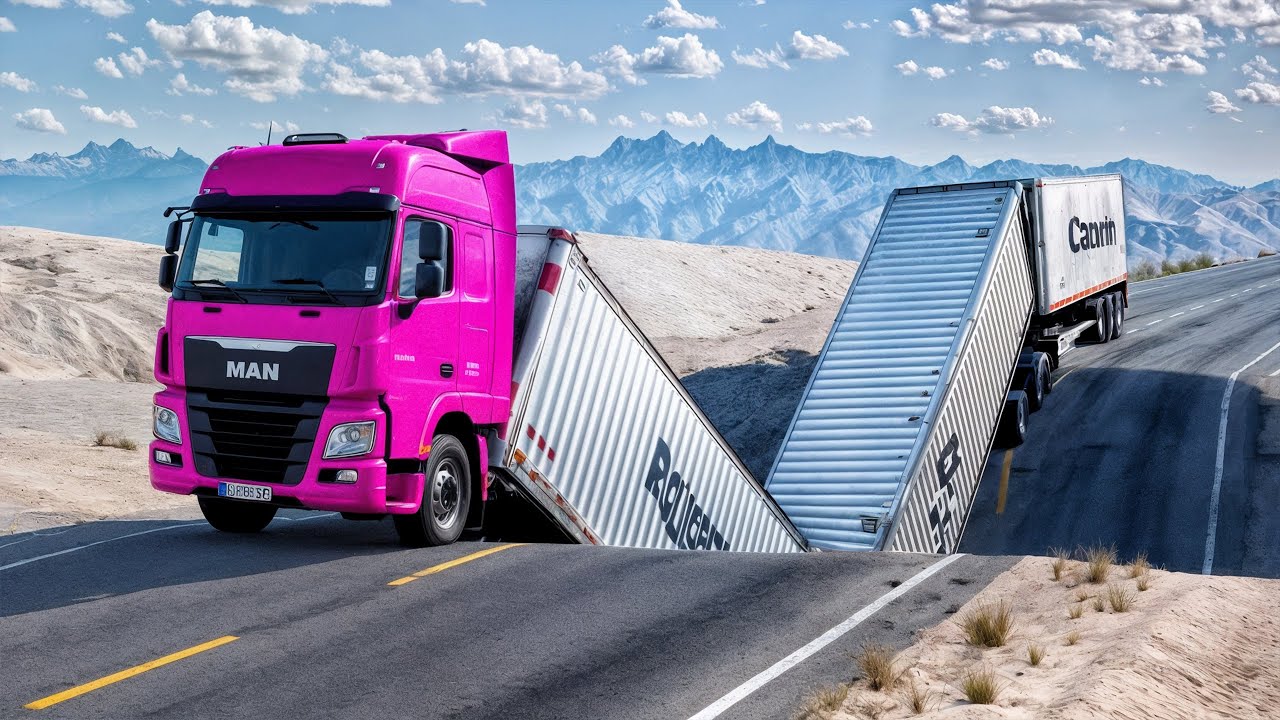 Cars vs Unreal Deep Pit on Badly Road #2 in BeamNG Drive 2025!