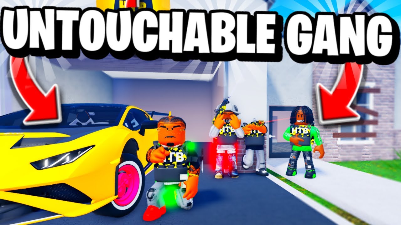 I JOINED the MOST UNTOUCHABLE GANG HTB in ROBLOX CALI SHOOTOUT!