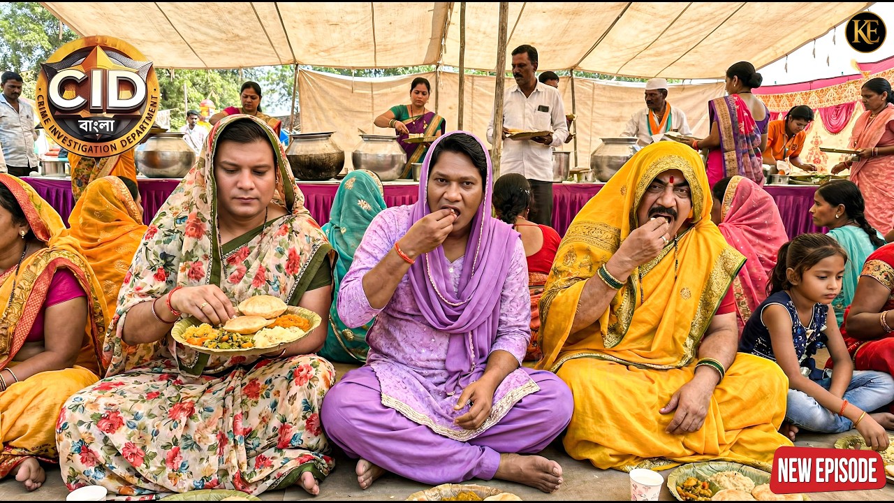 সিআইডি টিম শাড়ি পরে এসেছিল, খাবার বিতরণে চলছিল এক বিপজ্জনক খেলা!|| CID || BANGALA | 2026